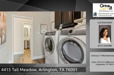 4415 Tall Meadow, Arlington, TX 76001