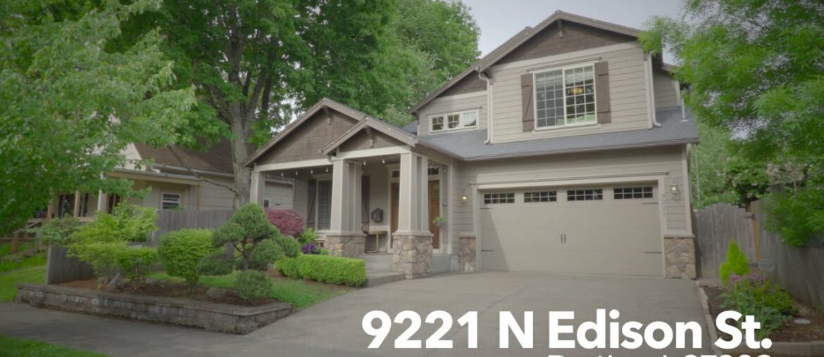 Custom Craftsman For Sale, St. Johns Portland, 9221 N Edison St Custom Craftsman For Sale, St. Johns Portland, 9221 N Edison St