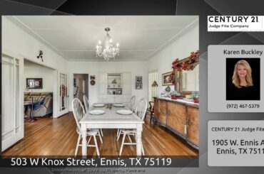 503 W Knox Street, Ennis, TX 75119