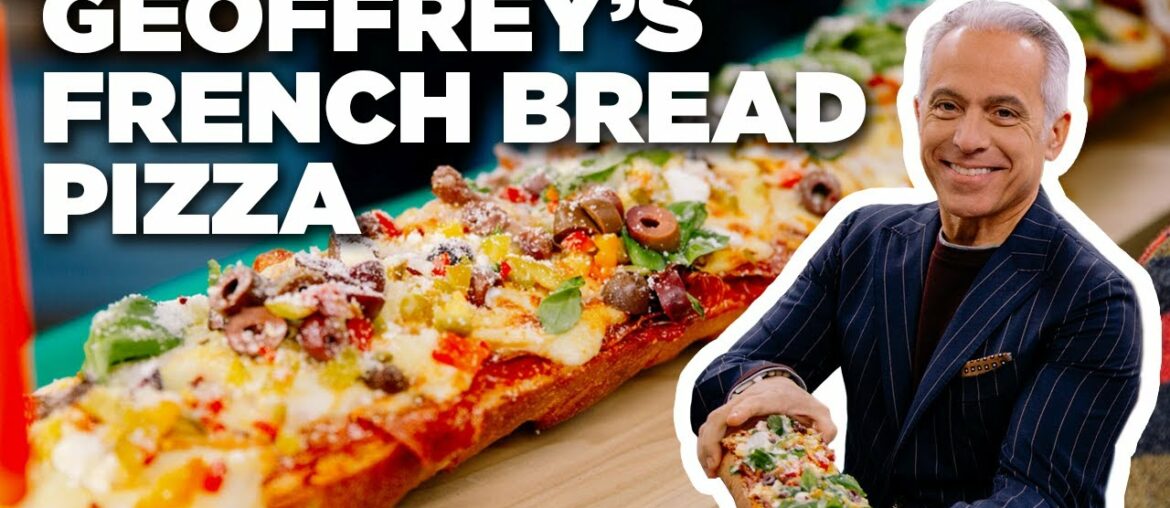 Italian Deli-Style French Bread Pizza with Geoffrey Zakarian | Food Network Italian Deli-Style French Bread Pizza with Geoffrey Zakarian | Food Network