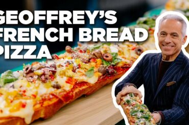Italian Deli-Style French Bread Pizza with Geoffrey Zakarian | Food Network