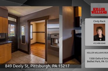 849 Deely St, Pittsburgh, PA 15217