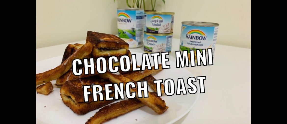Mini Chocolate French Toast and Strips | French Toast Recipe | Breakfast Recipe