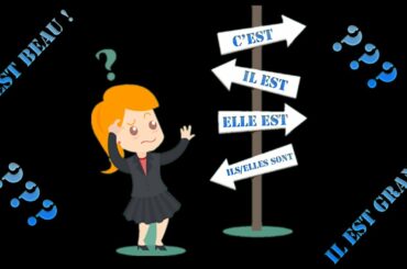 FRENCH TUTORIAL : WHAT'S THE DIFFERENCE BETWEEN C'EST AND IL EST !!