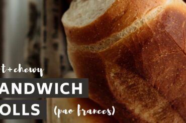 How to Make the Perfect Sandwich Roll - Easy French Rolls Recipe (Pão Francês)