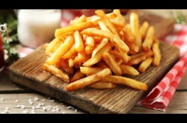 How To Make Crispy French Fries At Home_HEALTHY RECIPES