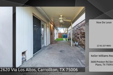 2620 Via Los Altos, Carrollton, TX 75006