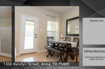 1306 Rendyn Street, Anna, TX 75409