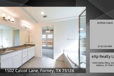1502 Calcot Lane, Forney, TX 75126