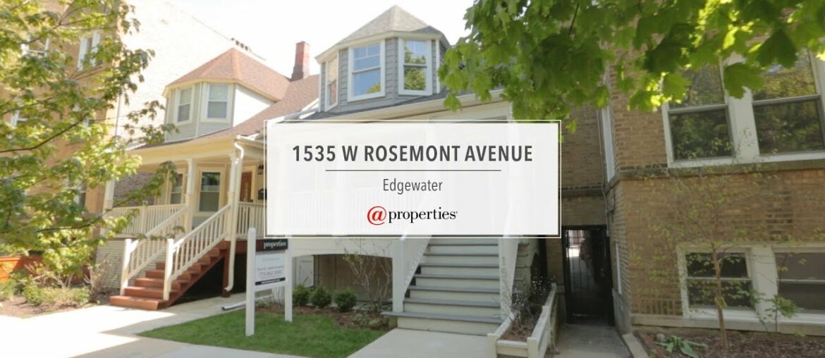 1535 W Rosemont Avenue | Chicago, IL 60660