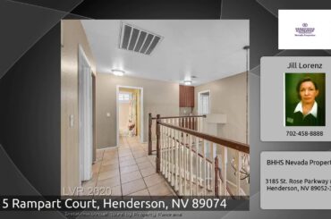 5 Rampart Court, Henderson, NV 89074