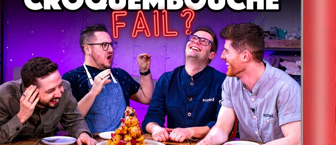 CROQUEMBOUCHE (Profiterole Tower) Recipe Relay Challenge!! | Pass It On S2 E8 CROQUEMBOUCHE (Profiterole Tower) Recipe Relay Challenge!! | Pass It On S2 E8