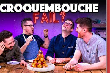 CROQUEMBOUCHE (Profiterole Tower) Recipe Relay Challenge!! | Pass It On S2 E8