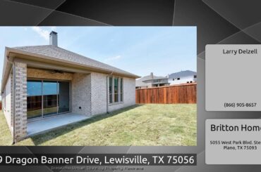 809 Dragon Banner Drive, Lewisville, TX 75056
