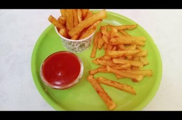French Fries Recipe in Tamil | Crispy French Fries / Potato Fries. [Ep98] 👨‍🍳