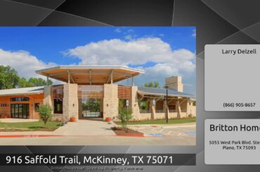 916 Saffold Trail, McKinney, TX 75071