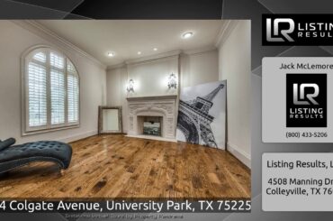 3404 Colgate Avenue, University Park, TX 75225