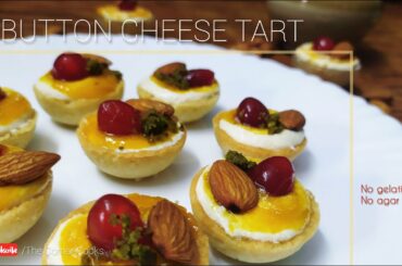 BUTTON CHEESE TARTS | the EASIEST tart recipe ever | a FRENCH dessert | The Corner Cooks