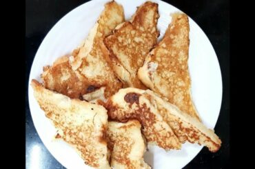 EASY FRENCH TOAST RECIPE.....(ബ്രെഡ് മുക്കി പൊരിച്ചത് ...)