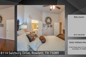 8114 Salzburg Drive, Rowlett, TX 75089