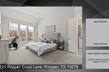 4221 Pepper Grass Lane, Prosper, TX 75078