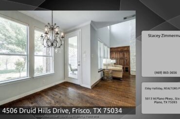 4506 Druid Hills Drive, Frisco, TX 75034