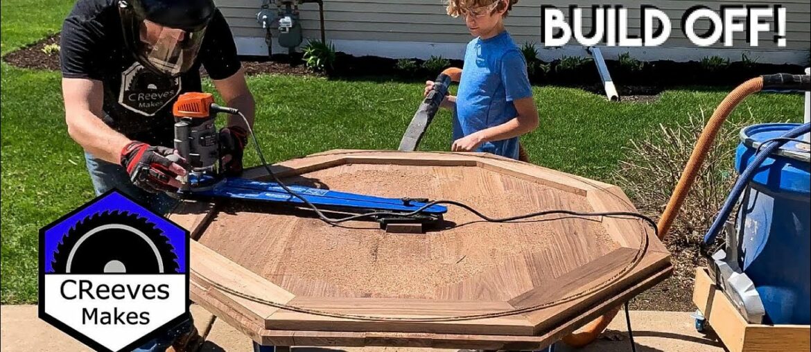 CReeves Makes: The Big Build Off – Episode 1: Making the Dining Table Top CReeves Makes: The Big Build Off - Episode 1: Making the Dining Table Top
