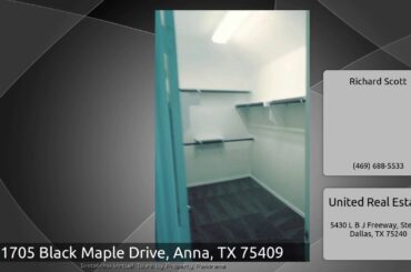 1705 Black Maple Drive, Anna, TX 75409