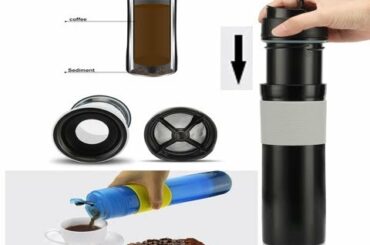 300ml Portable French Press Coffee Maker Cafetera Alternative Plastic