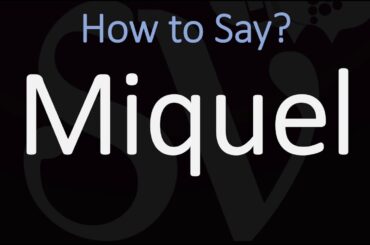 How to Pronounce Miquel? (CORRECTLY) Catalan Name (Michael, Miguel, Michel)