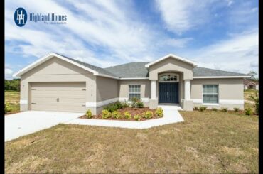 Remington IV home plan by Highland Homes - Florida New Homes for Sale