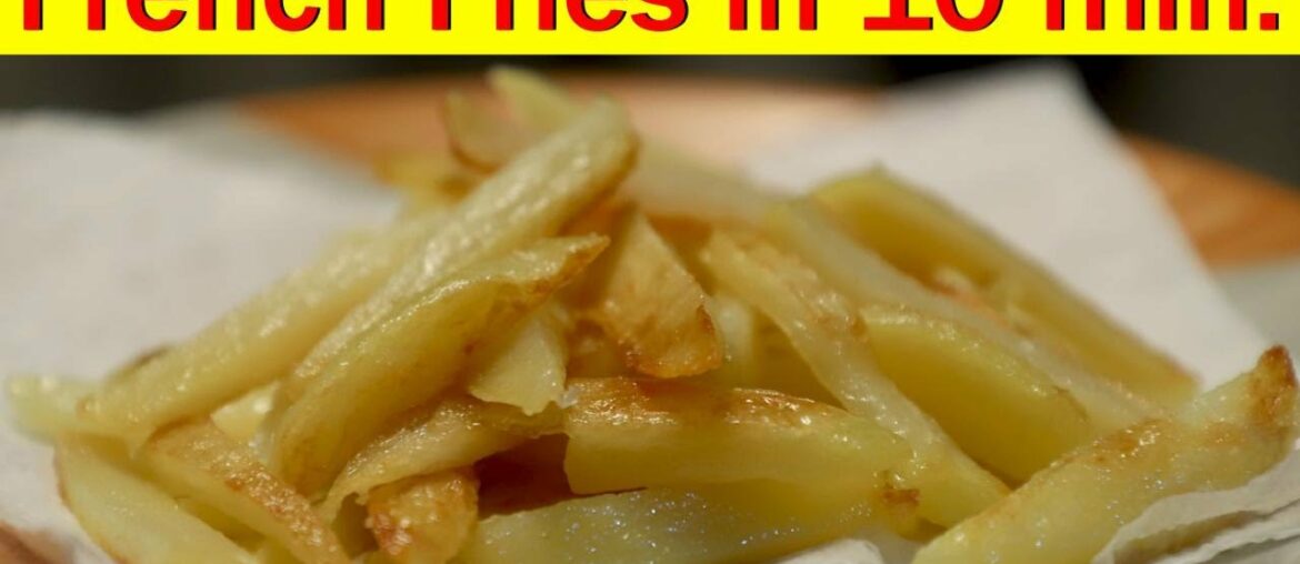 French Fries in 10 min. l French Fries Recipe l French Fries l French Fries Recipe Minal