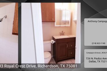 703 Royal Crest Drive, Richardson, TX 75081