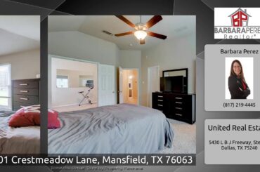 1601 Crestmeadow Lane, Mansfield, TX 76063