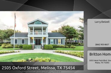 2505 Oxford Street, Melissa, TX 75454