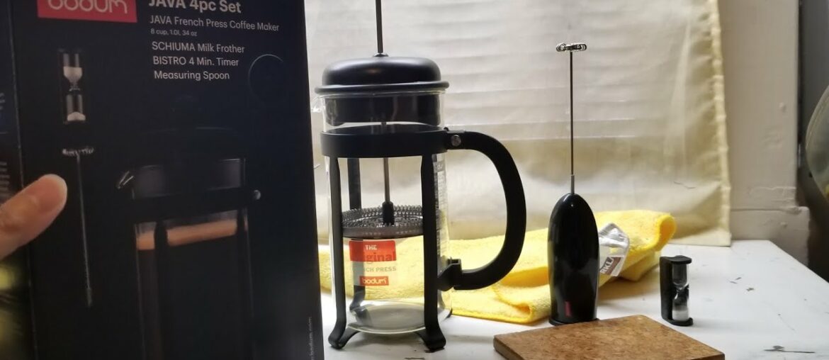 REVIEW: Bodum Java French Press Coffee Maker - 4 Pc Set $29.