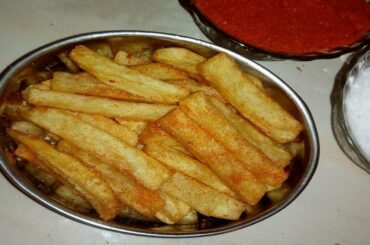 Crispy French Fries Recipe | Homemade Perfect French Fries Recipe | Mother Daughter Kitchen | MDK