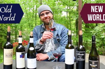 Tasting Basics: Old World vs New World Wines for Wines 'til Sold Out