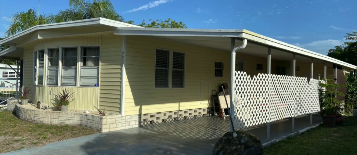 $44,900 2BR/2BA Mobile Home; Corner Lot; Laminate/Custom Updates ; Pet Friendly $44,900 2BR/2BA Mobile Home; Corner Lot; Laminate/Custom Updates ; Pet Friendly