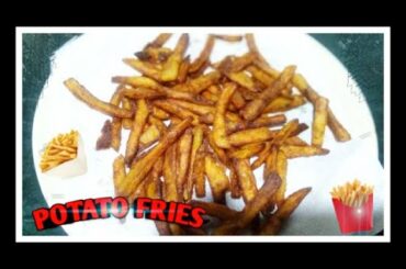 How to make potato fries / instant french fries / Easy recipe