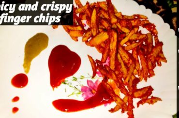 How to Make Crispy French Fries Recipe| Finger chips Crispy and Spicy Recipe| Cook with Shaan