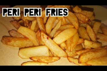 Peri Peri Fries Recipe - In Air Fryer || French Fries Recipe|| Healthy || Cook Tour With Gita