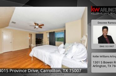 4015 Province Drive, Carrollton, TX 75007