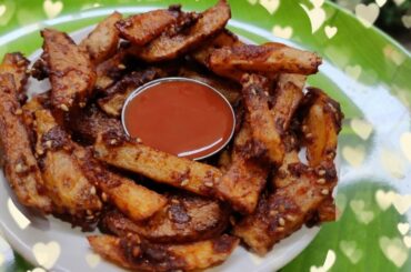 Masala Potato fingers recipe//5mins preparation//more tastier than French fries 😋