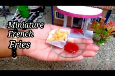 Miniature crispy French Fries Recipe (Episode #7) Ramadan Special
