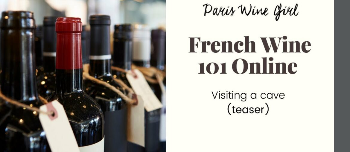 Visiting a Wine Cave in Paris