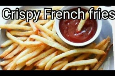 Crispy French Fries Recipe Homemade Restaurant Style French fries