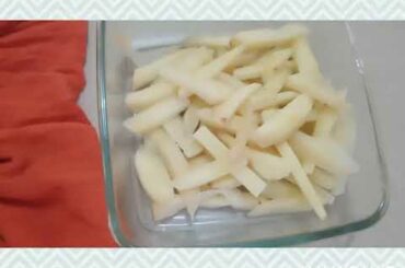 French Fries recipe . Finger chips recipe.