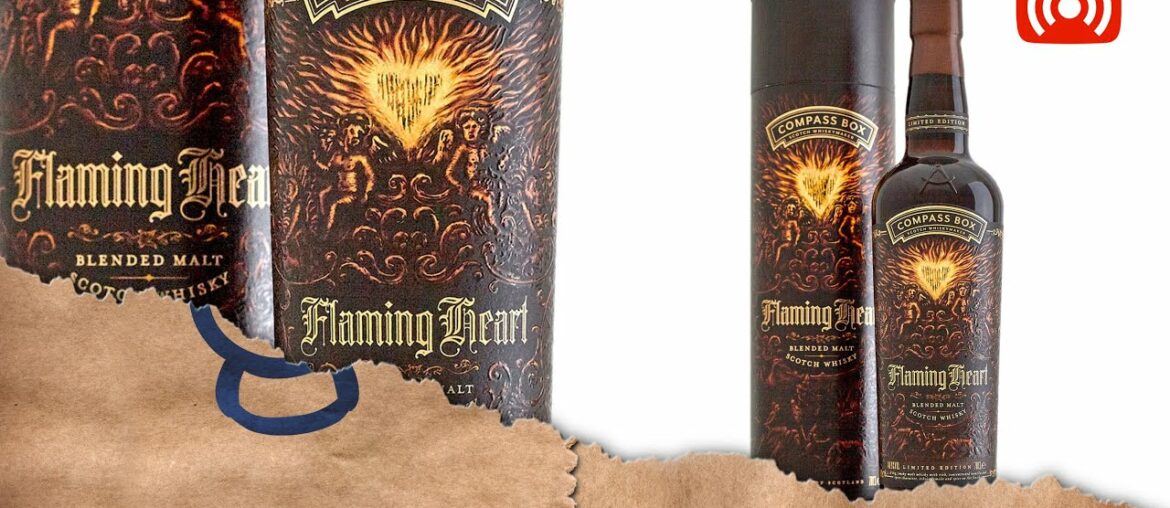Live: Compass Box Flaming Heart 6th Edition – Whisky Mystery 12 min Blind Challenge Live: Compass Box Flaming Heart 6th Edition - Whisky Mystery 12 min Blind Challenge
