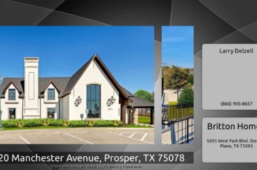 820 Manchester Avenue, Prosper, TX 75078